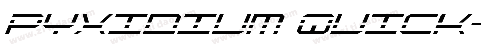 Pyxidium Quick字体转换